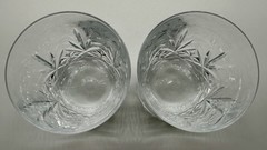 Vintage Cristal D’Arques-Durand Deauville France Old Fashioned Glasses SET OF 2