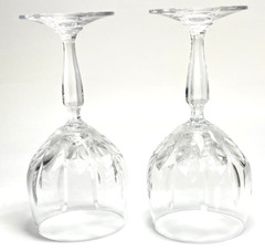 Vintage «Embrace» by Mikasa Stemmed Wine Glasses Set of 2-Discontinued 1979-1981