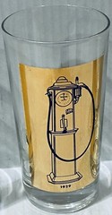 VINTAGE MCM GAS PUMP ⛽️ HIGHBALL GLASSES-5 5/8”