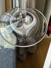 2 Waterford Crystal MILLENNIUM HAPPINESS 9 ¼” Toasting Fluted Champagne: MINT