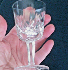 Waterford Cut Crystal Lismore 4 1/4 Inch Port Wine Glasses set of 2