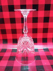 Set of 4 Cristal D’Arques Masquerade French Crystal Wine Glasses Goblets