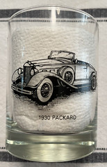 Rock Glasses-12 oz.-Classic Cars-Packard, Cord, Vette, Thunderbird, Lincoln, etc