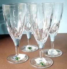 Waterford Abbington 4 PC. Iced Beverage Glass Set Irish Crystal 8.25″H New Boxed