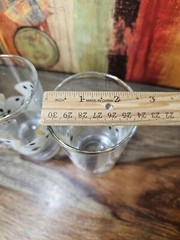 (4) Vtg Turkish Pasabahce Dominoes Drinking Glass 8 Oz Collins Tall Set Domino’s