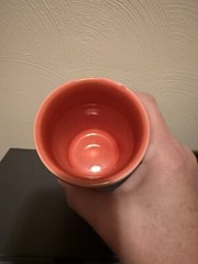 Fiestaware Tumbler Lot Of 2 (TTA) Orange – See Description