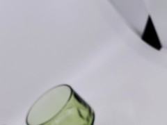 Set Of 5 Cambridge Glass Georgian Green avocado 9oz Flat Bottom Tumblers