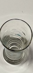 (8)Vintage Libbey Mid Century Modern MCM 4.5″ Aqua Atomic Fish Tumbler Glass