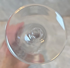 Vtg Waterford Crystal Colleen Stem Wine Hock Glasses Set of 4 Tall Goblets 7.5″