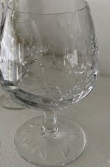 ROGASKA Gallia 5 1/4” Crystal Cognac Brandy Snifters Stem 2 Stunning!