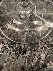 RIEDEL WINE GLASSES, Lead Free Crystal, 24 oz, 4 Glasses