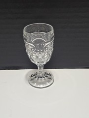 Crystal d’Adriana «LUNA» Cordial Glasses 24% Lead Crystal 3 5/8″ Tall Clear VTG