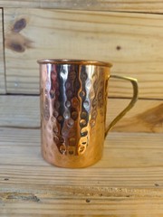 Moscow Mule Mugs Brass Handles Barware Cups Set Of 4