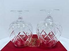 Vintage Royal BRIERLEY Crystal – ELIZABETH Cut – Brandy Glass / Glasses – 5 3/4″