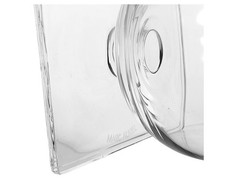 Marc Aurel Crystal – Contemporary Square Base Water/Wine Glasses, Set of 4