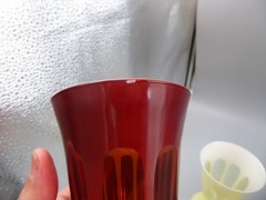 VTG THREE SIR MADAM RIALTO TULIP GLASSES ~ MADE IN TURKEY ~ READ
