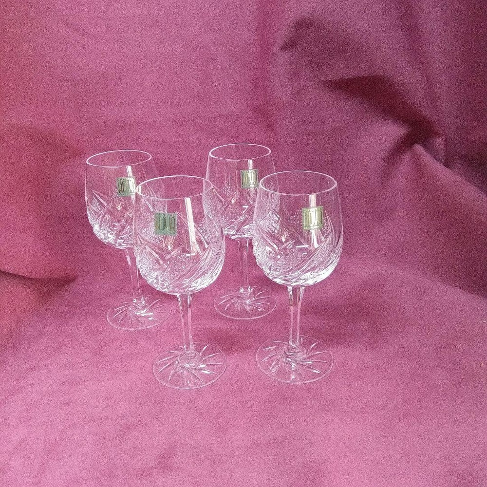 HOYA CRYSTAL Wine Glass 4pcs set 13.5cm/5.31″ HOYA CRYSTAL HOYA CRYSTAL CRYSTAL
