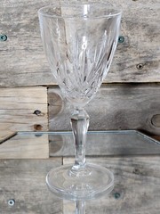 Oneida Blown Glass Crystal Wine Glass – Lucia – Leaded Crystal.
