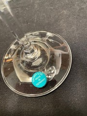 TIFFANY & CO Crystal Denise wine/water goblets