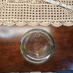 Set of 4 MCM Vintage Grape Vine Jelly Jar Drinking Glasses Anchor Hocking 14 oz