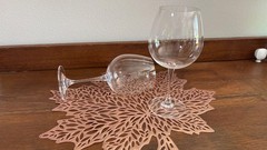 WATERFORD CRYSTAL Robert Mondavi, Merlot Wine Glass 8 3/4” Blown Glass **Mint**