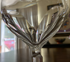 Waterford NEVE Crystal 8 3/8″ Water Goblet Glass Set Of 10 Rare Discontinued