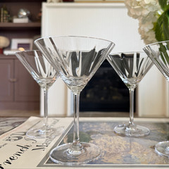 Marquis by Waterford Brookside Martini Glasses Set of 4 Crystal