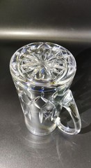 ATLANTIS LUCERNE CRYSTAL PITCHER 8 3/4” TALL. PORTUGAL