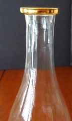 ELEGANT CLEAR WINE DECANTER WITH STOPPER UNKNOWN MAKER-R