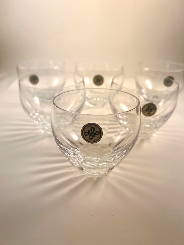HOYA crystal vintage whiskey glasses
