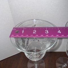 VTG Danube by Colony 7 3/4» tall Water/Drink goblet Discontinued 1950