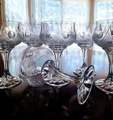 TIFFIN-FRANCISCAN Mid Century Champagne Glasses Set of 6