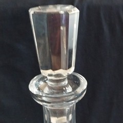 Vtg Waterford Crystal ALANA Decanter & 6 Liqueur Footed Shot Glasses 3.5″ Set