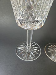 Waterford Crystal «Clare» Water or Wine Goblets 6 7/8″ Set of 2
