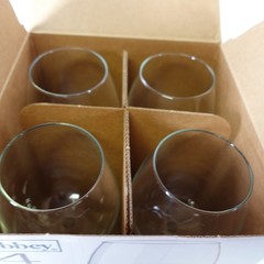Libbey Wine and Dine Red Wine Glasses Glassware 18 oz. Set of 4 in Box