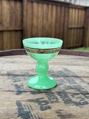 Antique Jadite Cordial Glass (Extremely Rare)