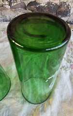 Vintage Anchor Hocking Forest Green Highball Glasses – Set of 2 Gas Buggy & Bike