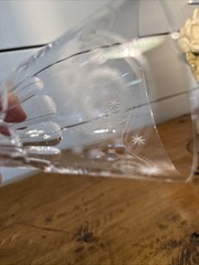 William Yeoward Crystal BUNNY 6 7/8 “ Wine Goblet; United Kingdom- Exc Condition