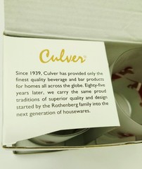 Culver Frosted Christmas Santa Dashunds Old Fashioned Cocktail Glasses 13.75 oz