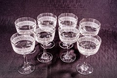 Vintage Tiffin Franciscan Renaissance Platinum Tall Sherbert Stems – Set Of 8