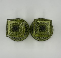 Vintage Indiana Glass Company 4oz “Mount Vernon» Champagne Coupes Set of 2