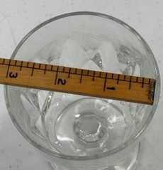 Vtg Arcoroc France Artic Crystal Clear 5 3/4″ Claret Wine Glass 1 Glass 8 oz