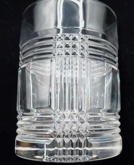 Ralph Lauren, GLEN PLAID, 10 oz Old Fashion Glass, 4 1/8″