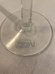 Vintage Handmade Toscany Wine Decanter and 6 Glasses Set Made in Romania NICE