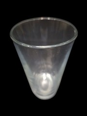 ROYALEX Set of 5 Clear Everyday Drinking Glasses /Tumblers 12 oz Toughened Glass