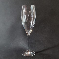 DOM PERIGNON CHAMPAGNE FLUTES, Blown Lead Crystal, 9 1/4″, 8 Oz, FRANCE, 2PCS