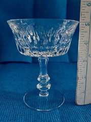Gorham De Medici Crystal Stemware Service for 12 Water, Wine, Champagne, Cordial