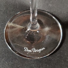 DOM PERIGNON CHAMPAGNE FLUTE, Blown Lead Crystal, 9 1/4″, 8 Oz, Made In FRANCE