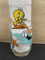 Vintage 1979 Pepsi Collector Series Sylvester Looney Tunes Warner Bros Tumbler