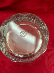 FLAWLESS Stunning BACCARAT France MONACO Crystal TRIPLE DOF TUMBLER ICE GLASS
